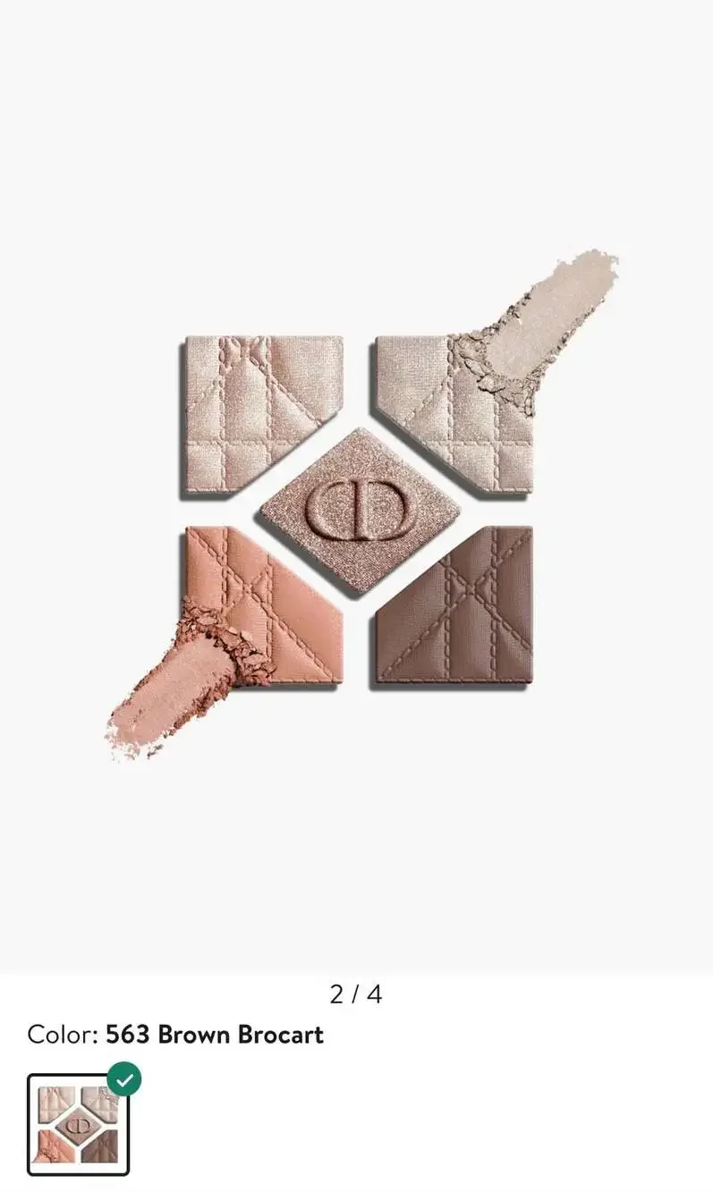 Dior Diorshow 5 Couleurs High-Colour Eyeshadow Palette in 563 Brown Brocart